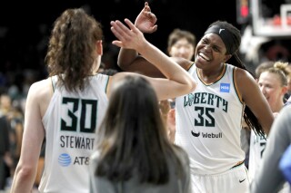 Liberty cheap basketball score